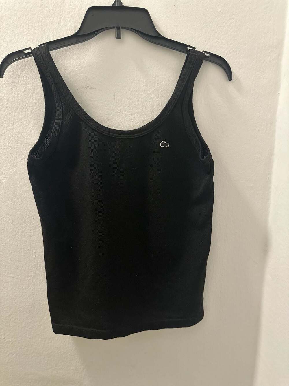 Lacoste L!VE Women's Textured Sleeveless Tank Top